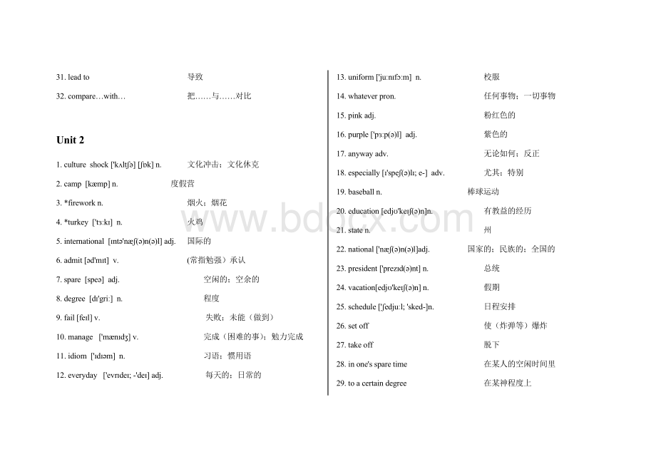 上海教育出版社九年级下册词汇表.docx_第2页