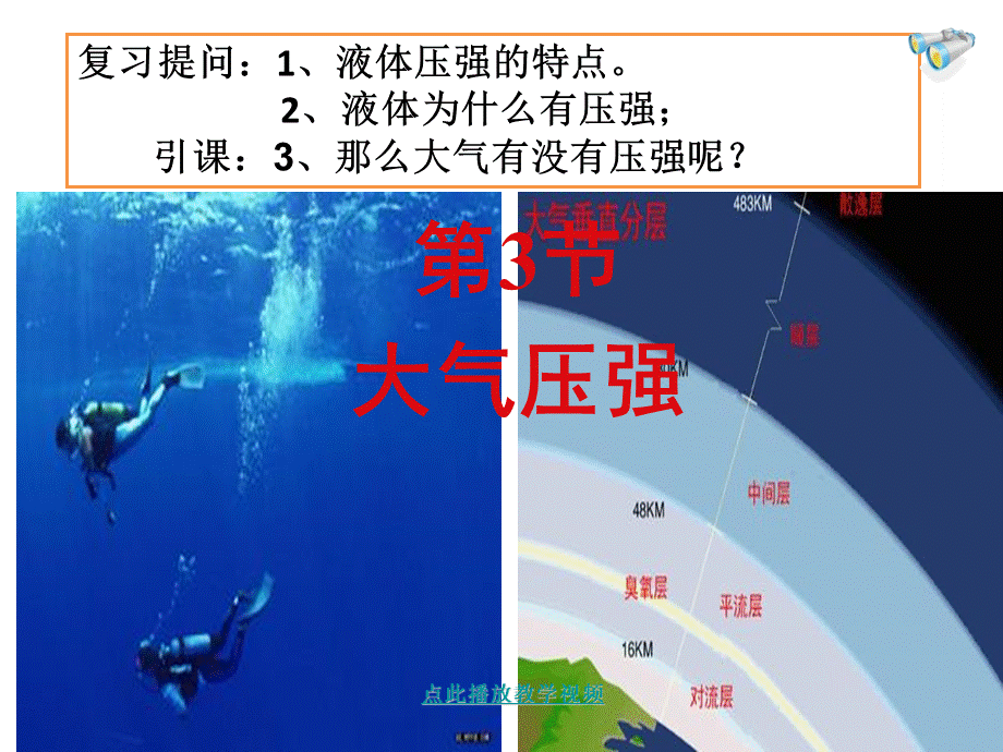 新人教版八年级物理大气压强课件 (1)PPT推荐.ppt