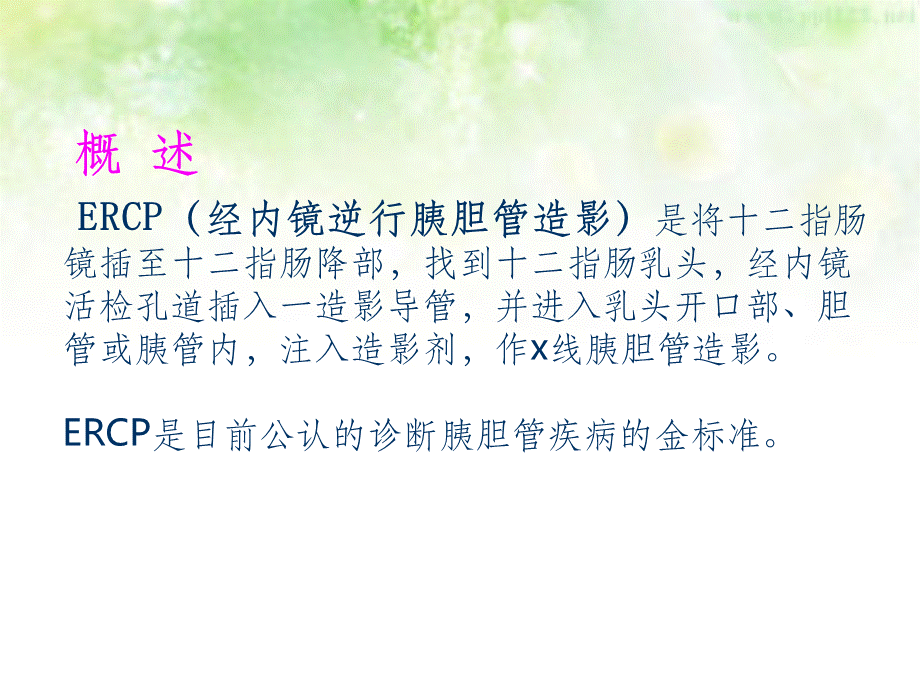 ERCP术后鼻胆管引流的护理ppt课件PPT文档格式.ppt_第2页