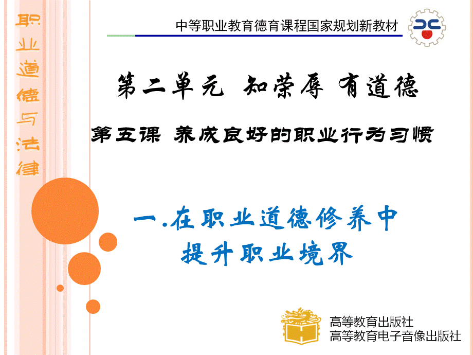 第五课-养成良好的职业行为习惯-PPT.ppt