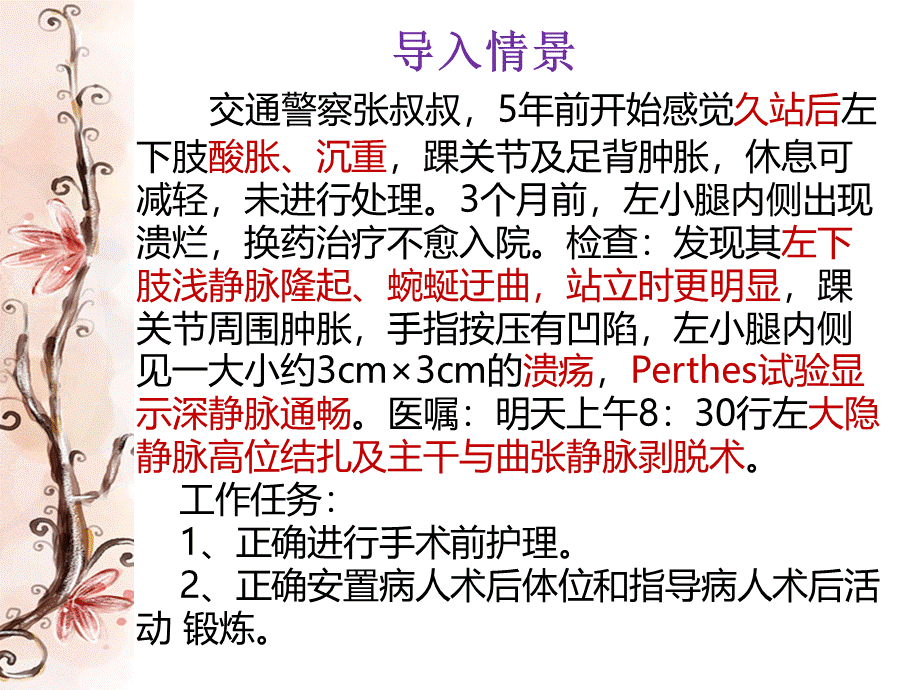 原发性下肢静脉曲张病人的护理课件PPT格式课件下载.pptx_第2页