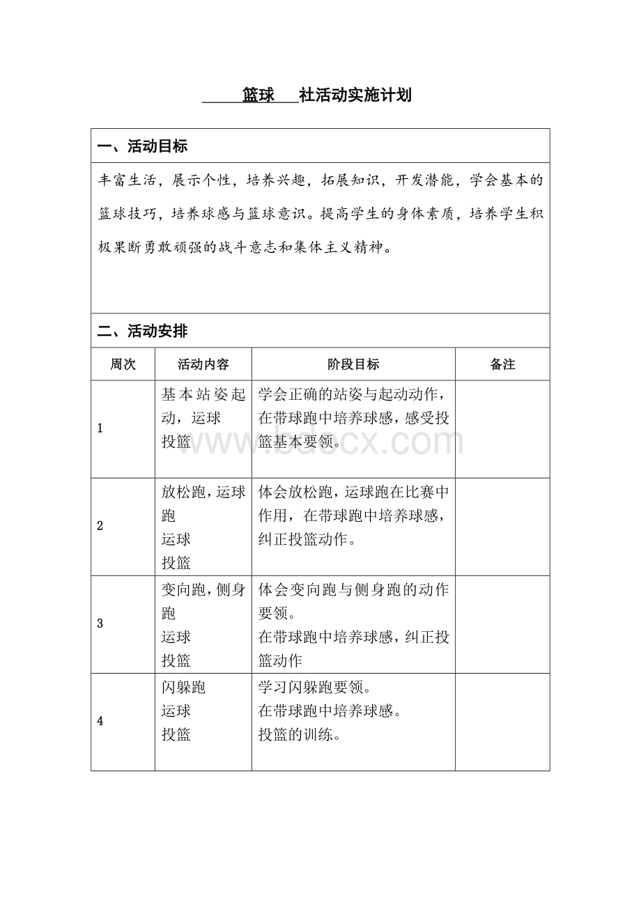 篮球社团活动备课手册Word文档格式.doc_第2页