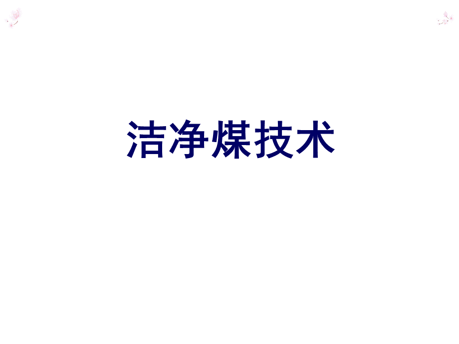 洁净煤技术全册配套完整课件PPT资料.ppt_第2页