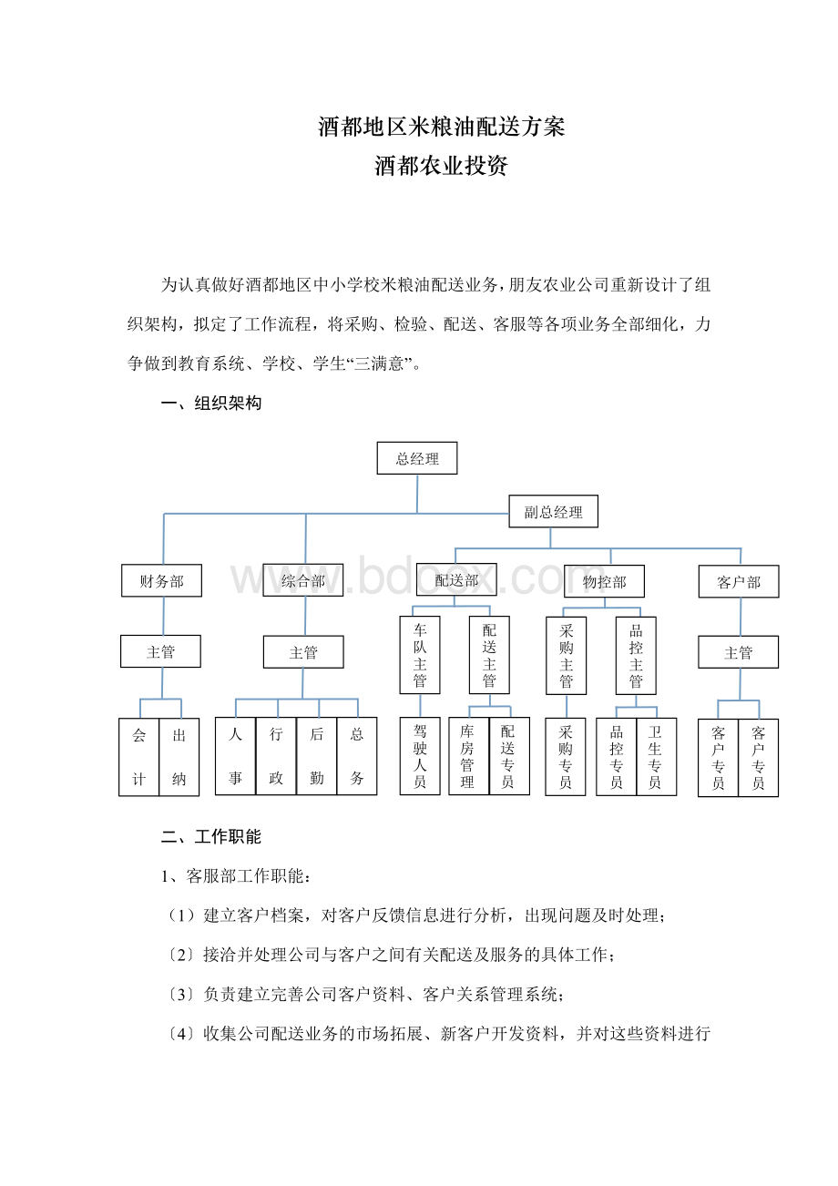 配送实施方案、应急预案等(定)Word文件下载.doc_第1页