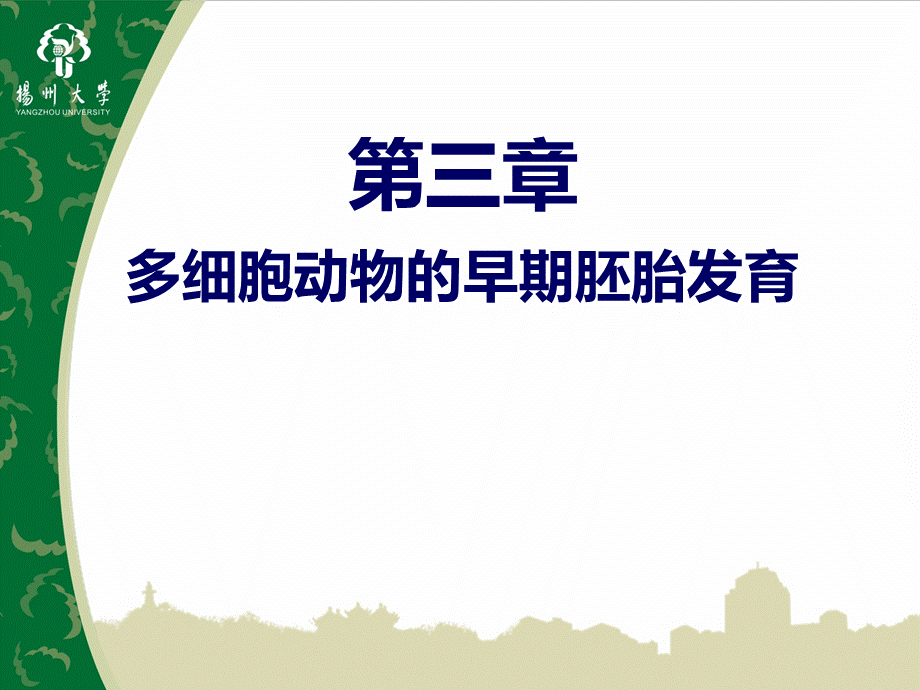 第3章-多细胞动物的早期胚胎发育PPT文件格式下载.ppt