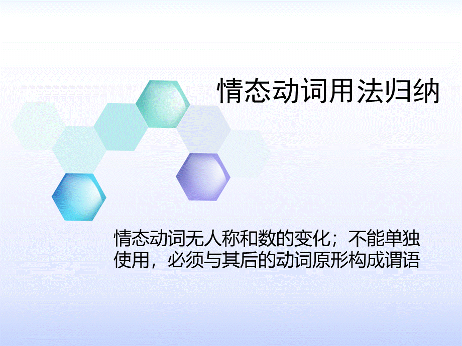 初中英语情态动词用法归纳课件PPT课件下载推荐.ppt