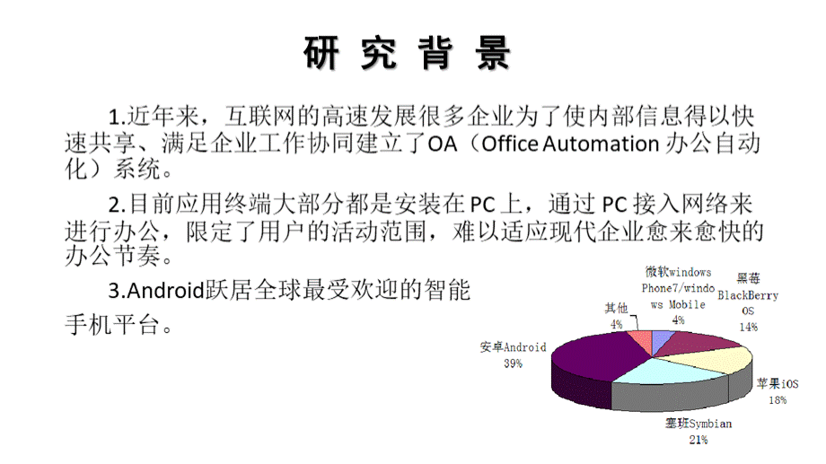 毕业答辩-基于Android的移动OA办公的设计与实现.pptx_第3页