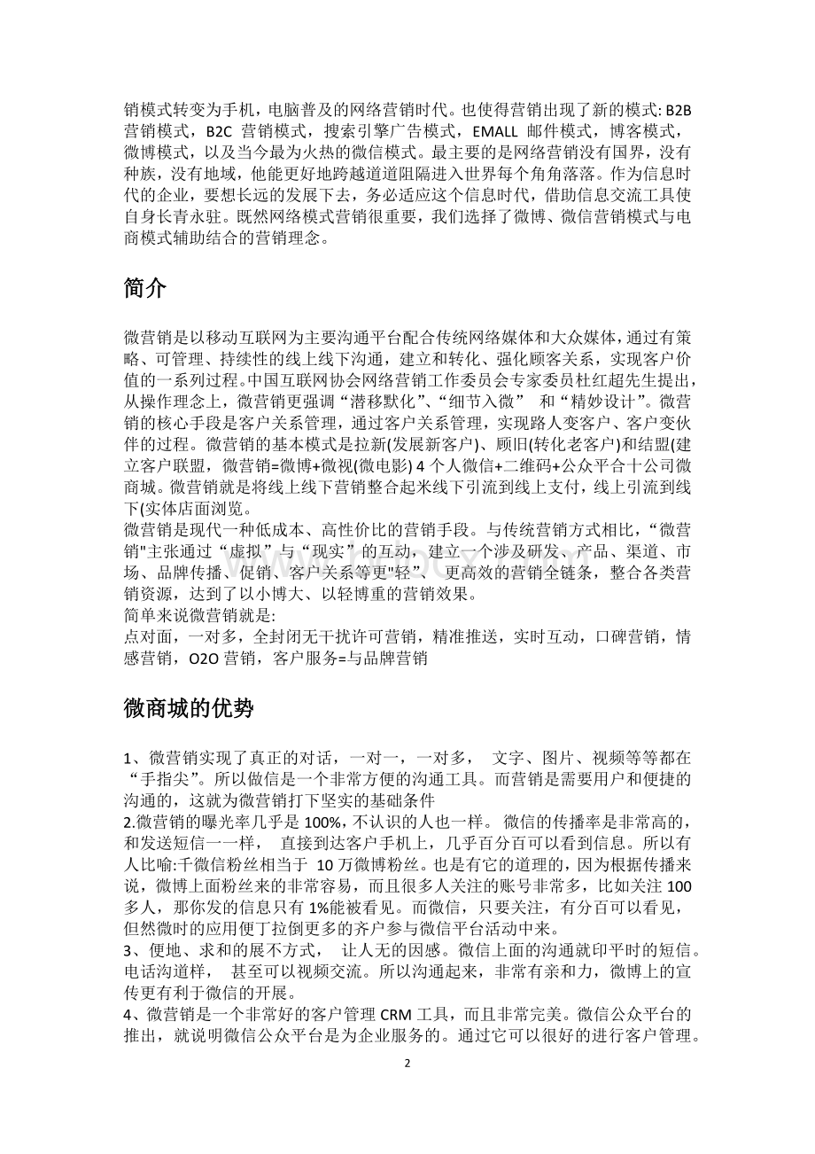 微商城运营策划方案.docx_第2页