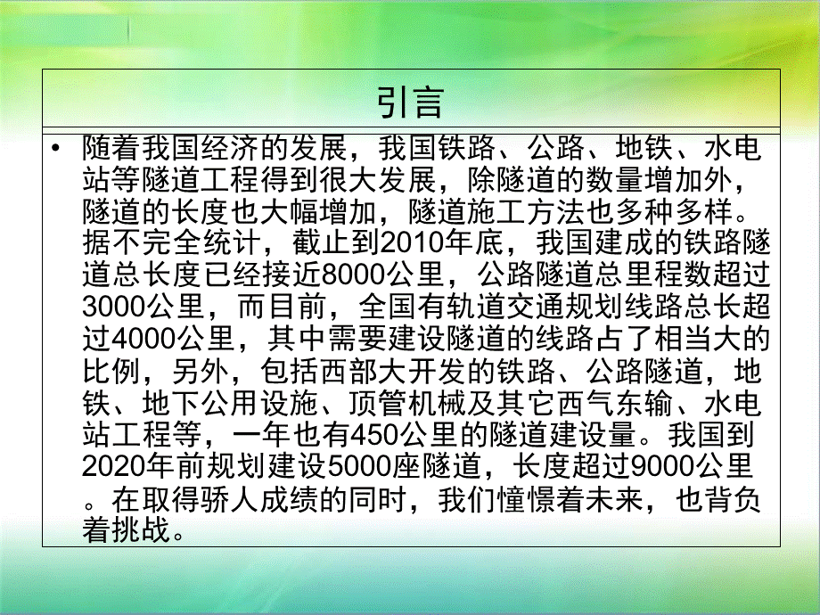 隧道施工和安全培训课件(ppt63页)(正式完美版)PPT推荐.ppt_第2页