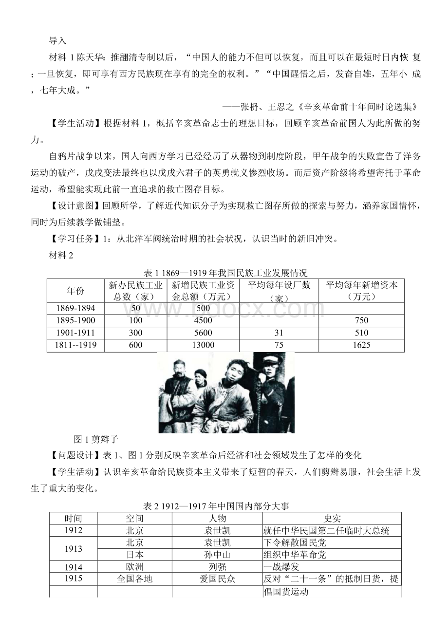 北洋军阀统治时期的政治经济与文化-冠军奖.docx_第2页