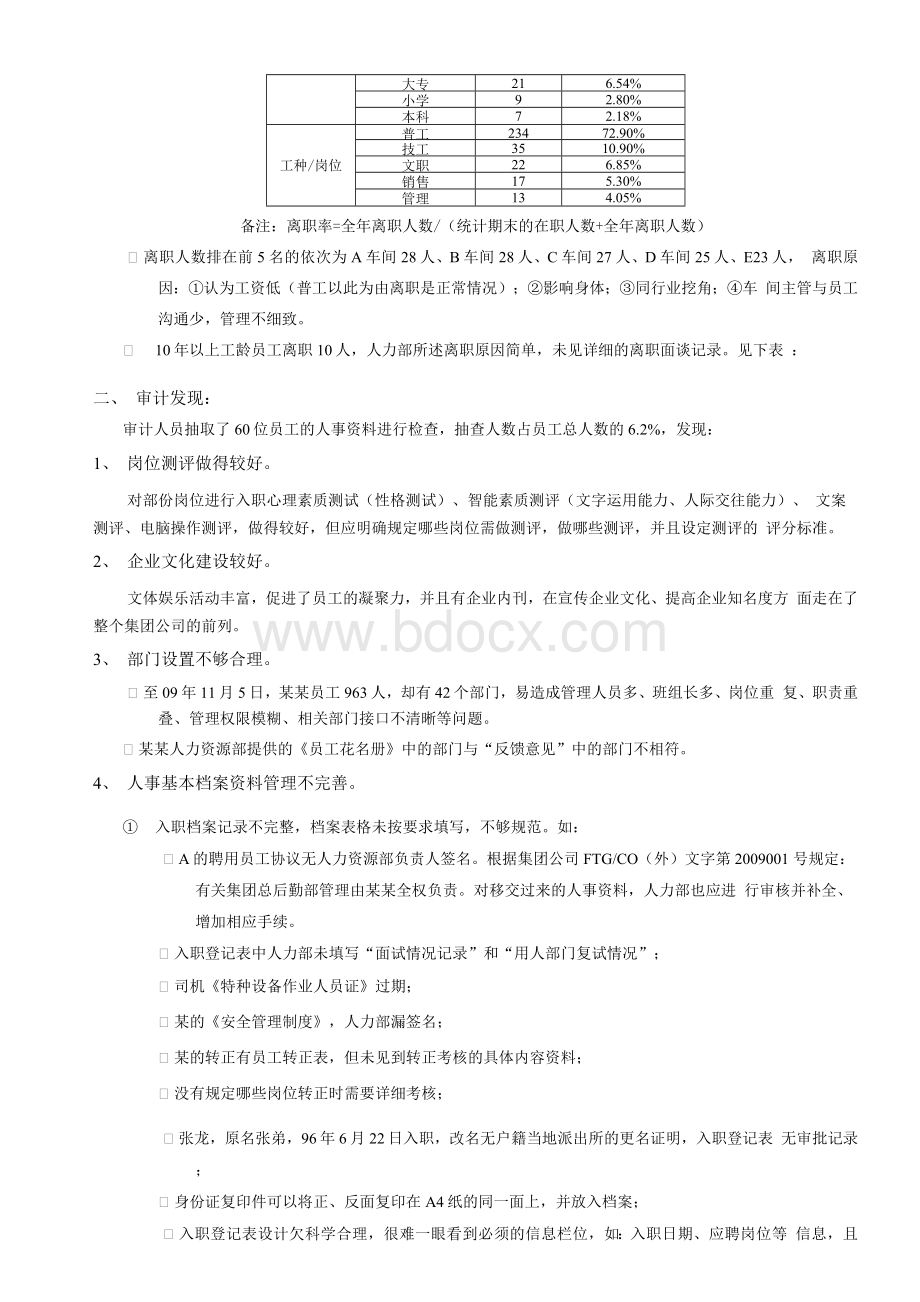 人力资源审计报告(定稿)Word文档下载推荐.docx_第2页