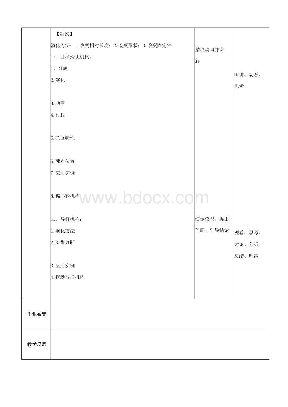 铰链四杆机构演化教案.docx_第2页