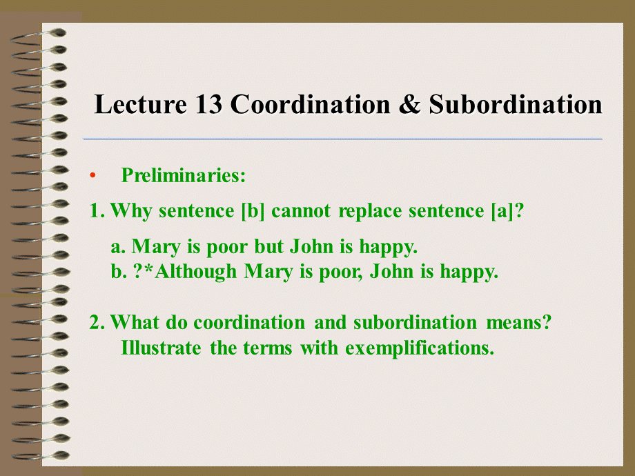 从属结构-Coordination-&-Subordination.ppt