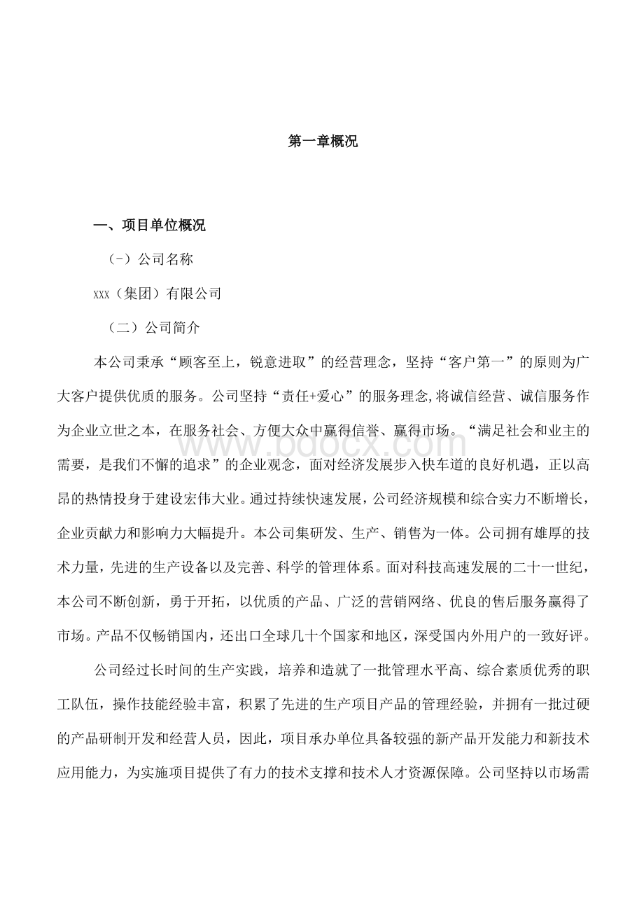 电子项目建议书项目汇报及实施方案范文;.docx_第1页