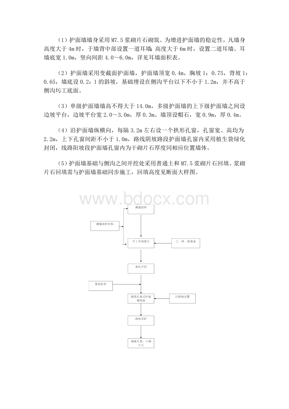 孔窗式护面墙技术交底Word文档下载推荐.docx_第3页