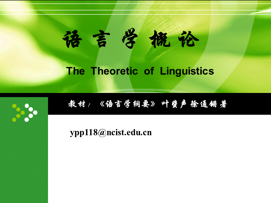 语言学概论ppt.ppt.ppt_第1页