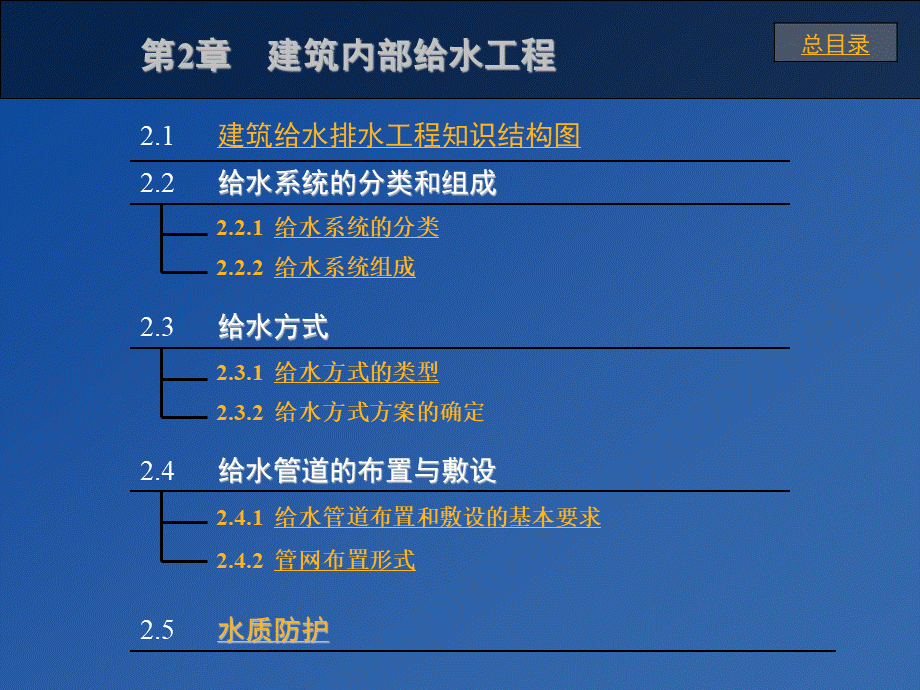 建筑内部给水工程培训课件1.pptx_第1页