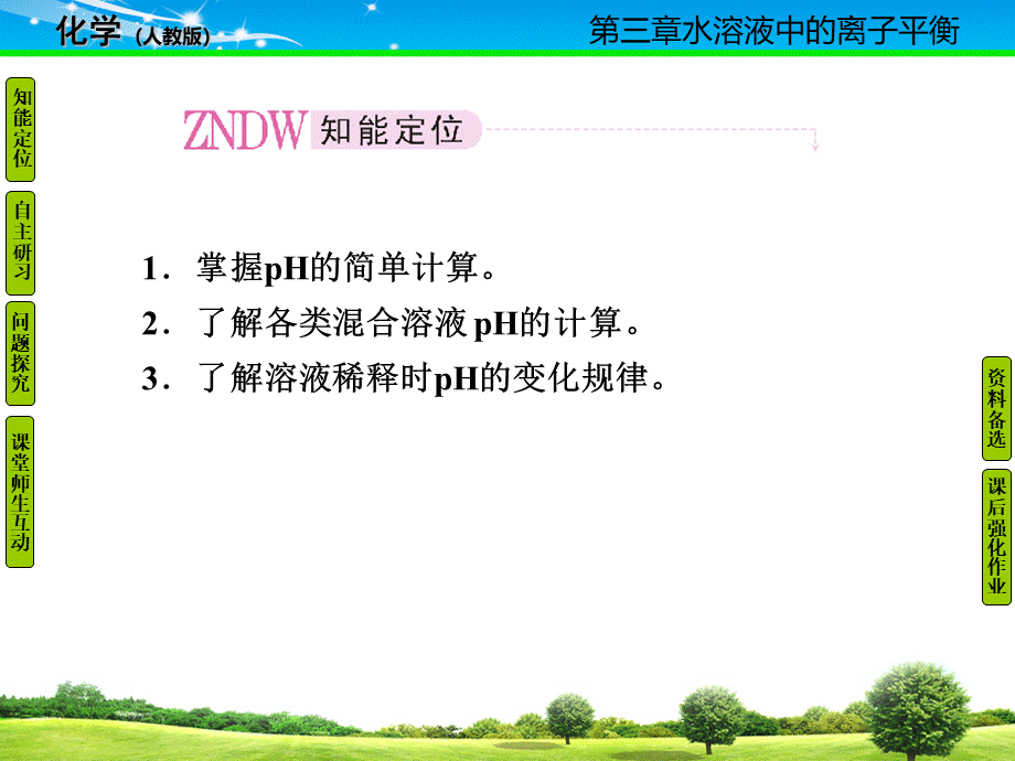 高二化学选修4溶液pH的计算PPT文档格式.ppt_第2页