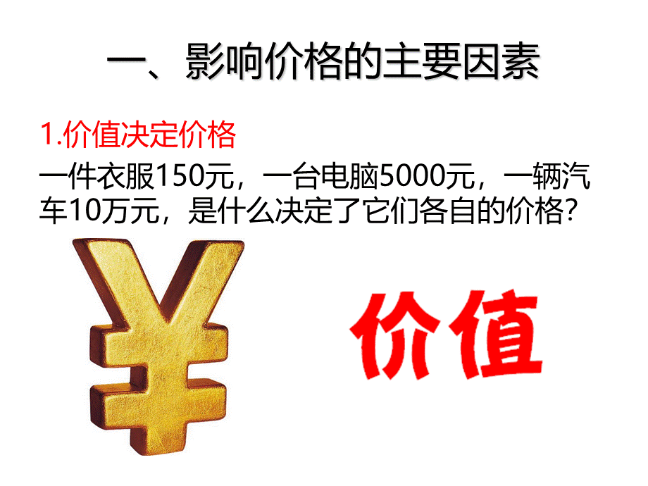 商品价格的奥妙ppt课件.ppt_第1页