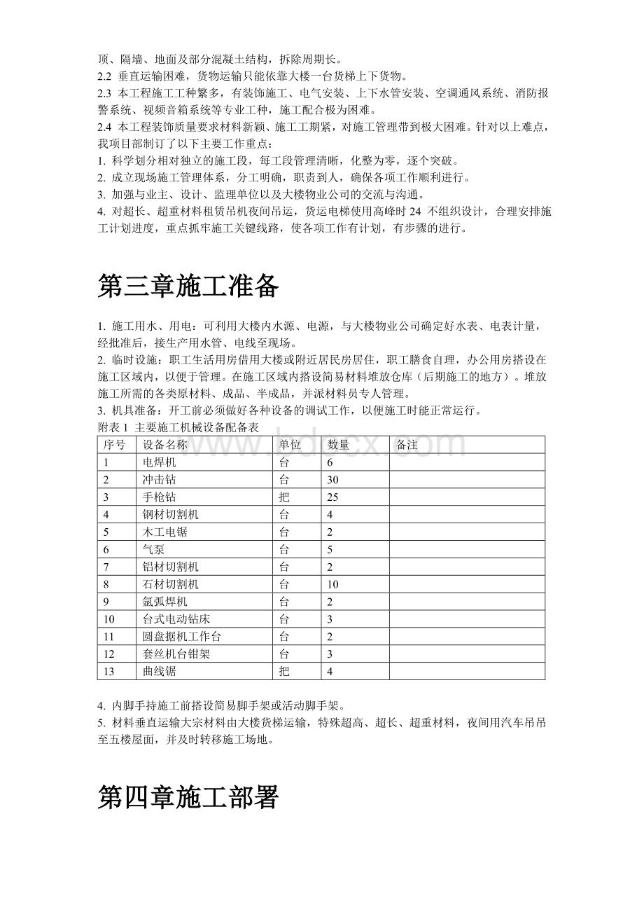 某高档ktv装修工程施工设计方案.doc_第3页