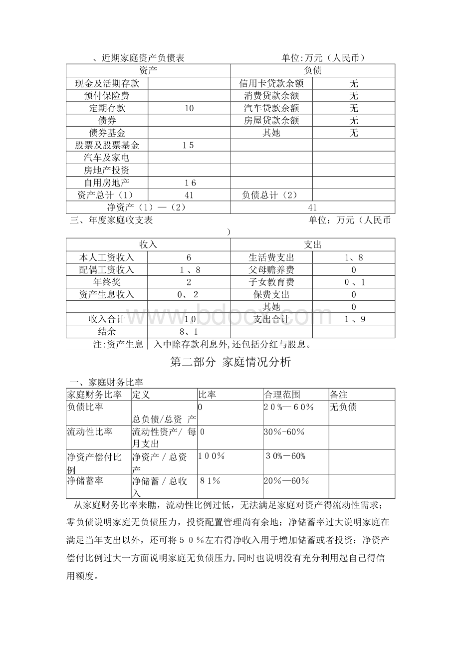 家庭理财规划书_-家庭理财规划书Word格式.docx_第3页