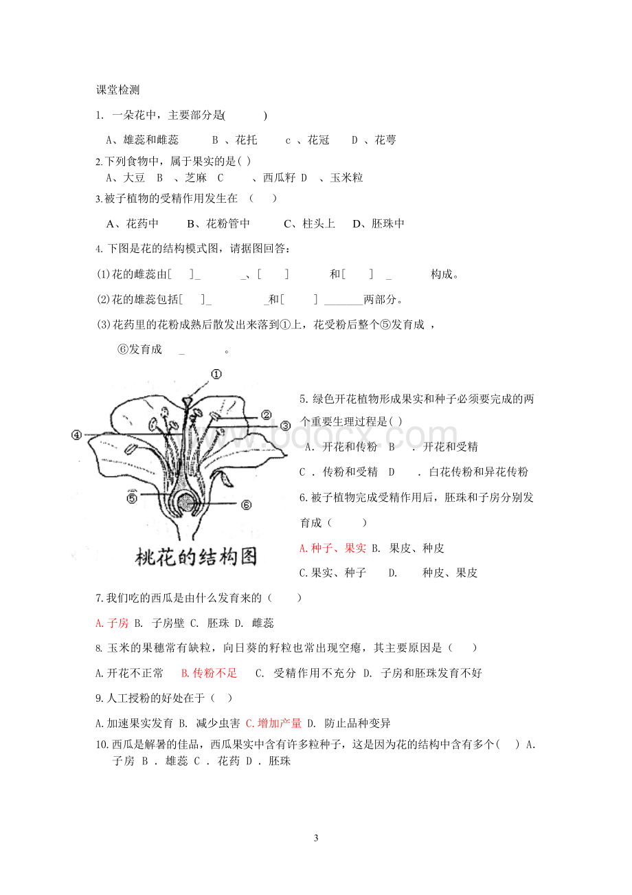 开花和结果导学案.docx_第3页