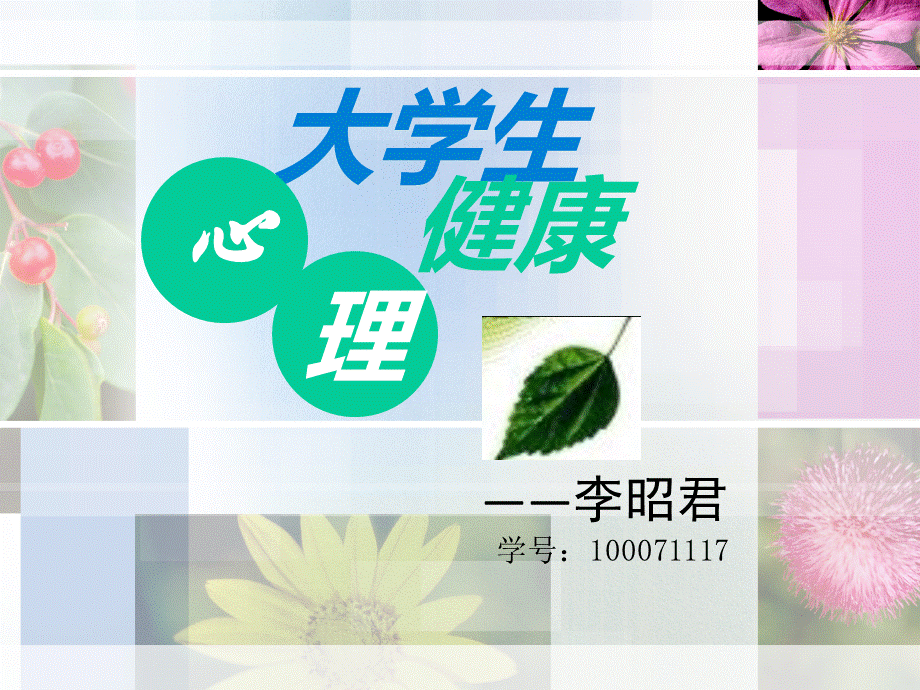 大学生心理健康PPT.ppt_第1页