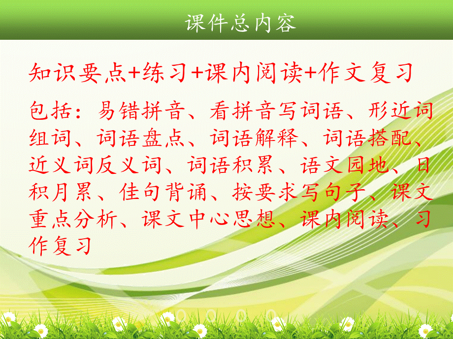 2021部编人教版六年级上册语文期末总复习课件（单元知识要点考点汇编）.ppt_第2页