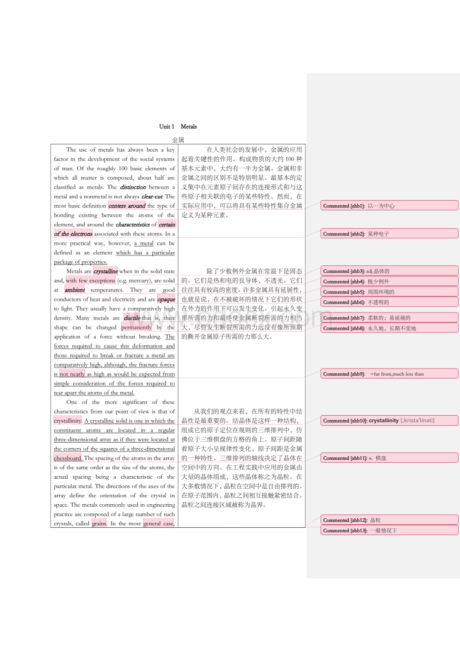 机械设计制造及其自动化专业英语翻译超级大全Word文件下载.doc_第1页