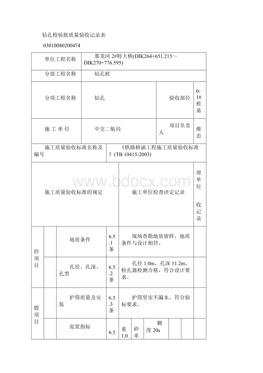 钻孔灌注桩检验批分析Word格式.docx_第2页