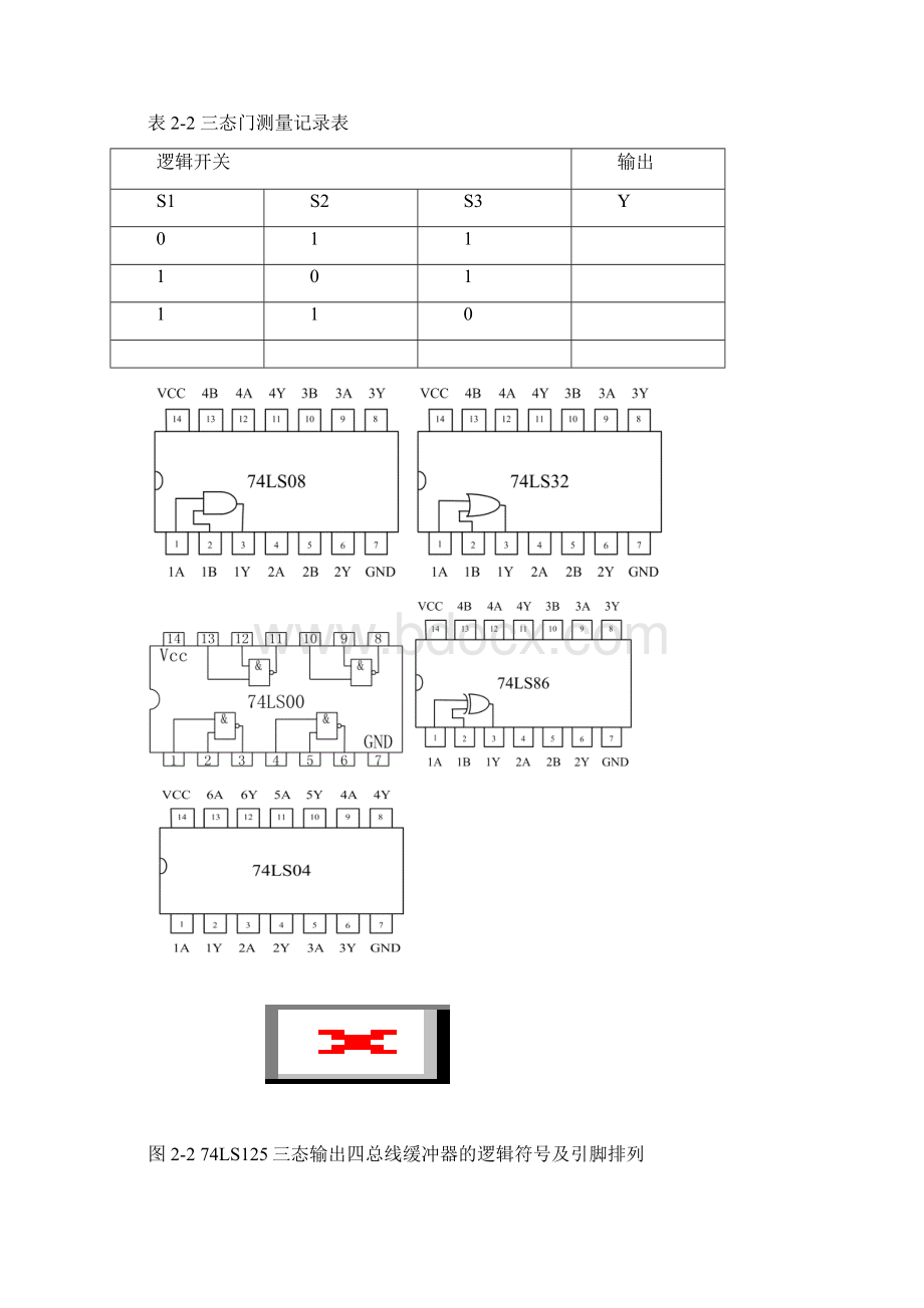 数字电子技术 实验报告册DOCWord下载.docx_第3页