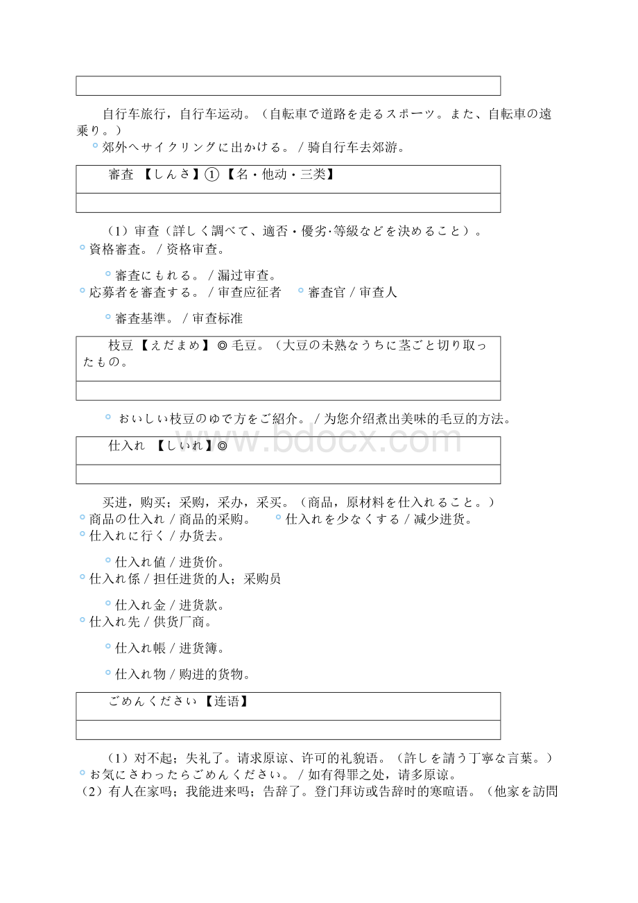 标准日本语中级下册22课单词讲解.docx_第3页