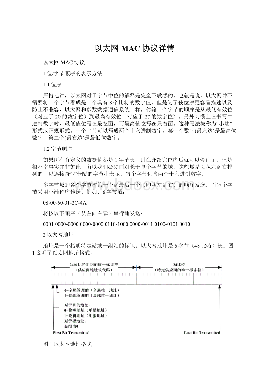 以太网MAC协议详情Word文档格式.docx_第1页