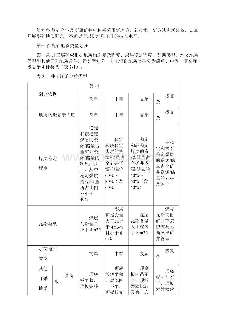 煤矿地质工作规定新标准.docx_第2页