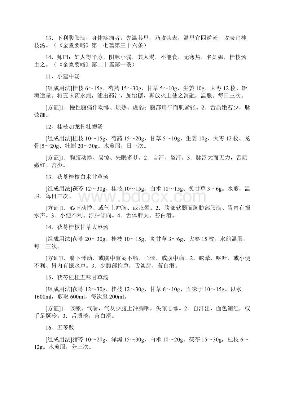 中医经典黄煌教授经方100首背诵版docxWord下载.docx_第3页