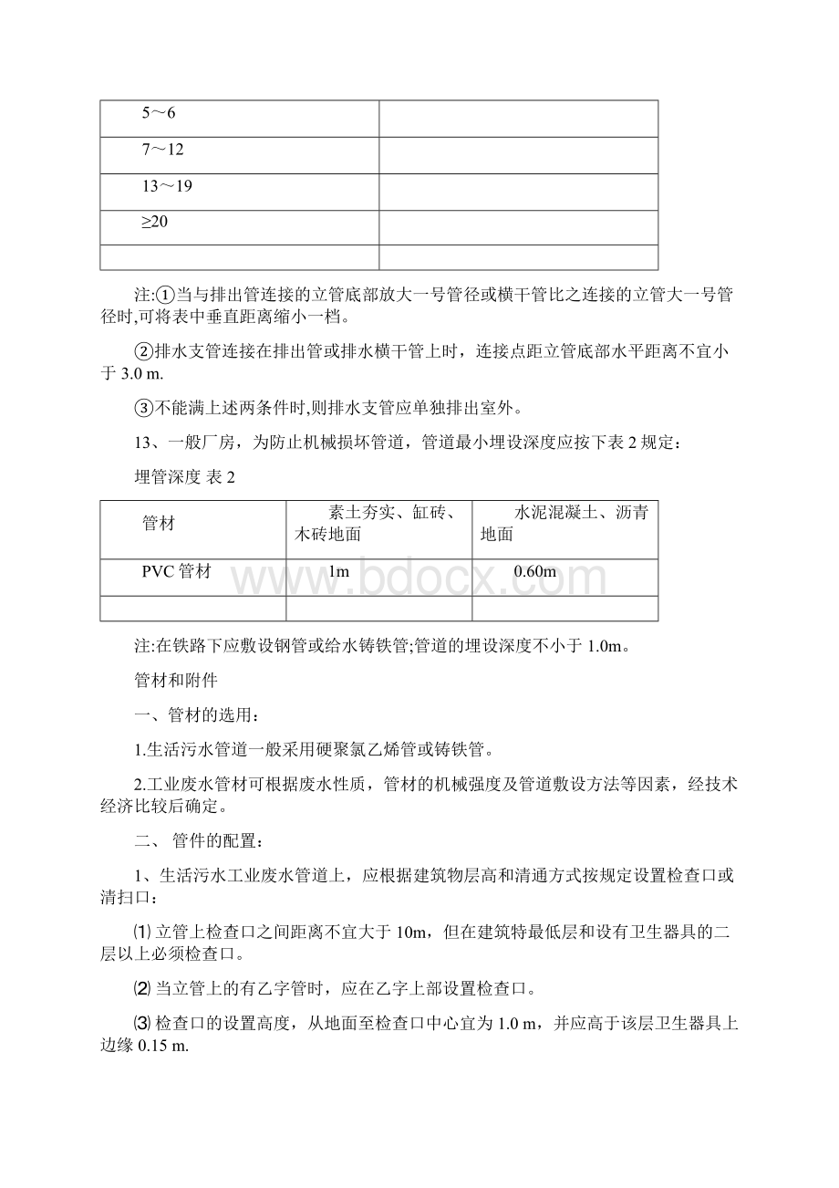 排水管道布置和敷设要求及注意事项.docx_第2页