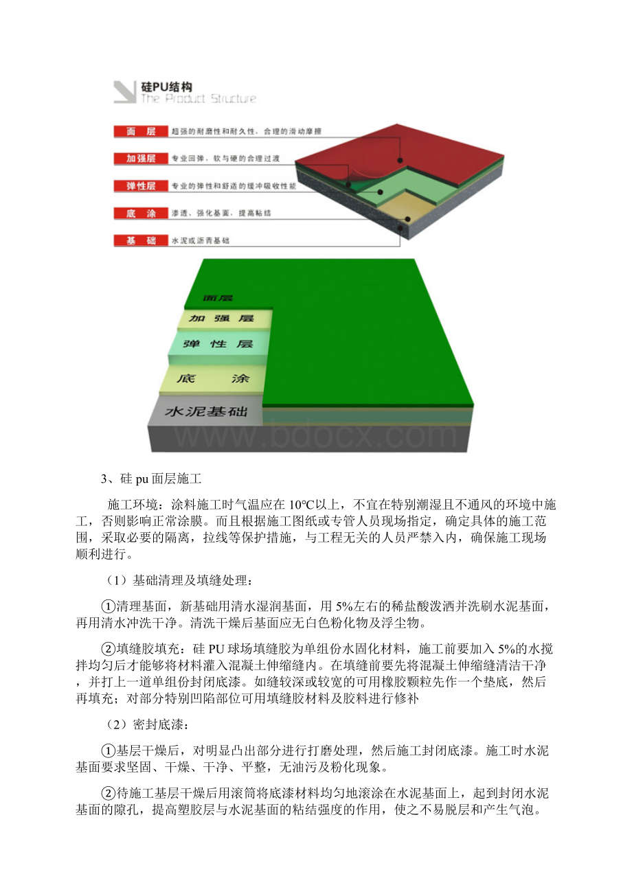 硅PU球场施工方案范文Word格式文档下载.docx_第3页