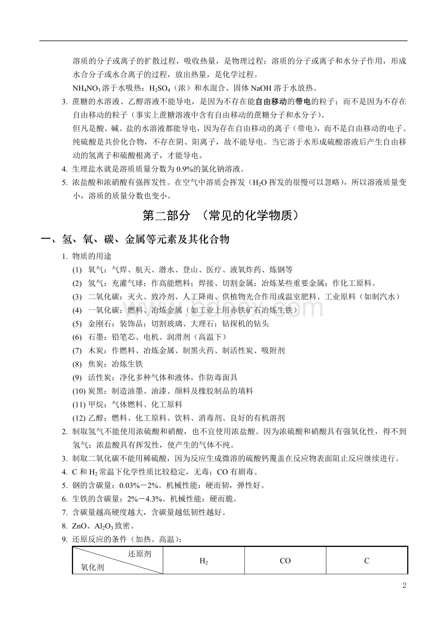 人教版化学中考总复习资料!!!.doc_第2页