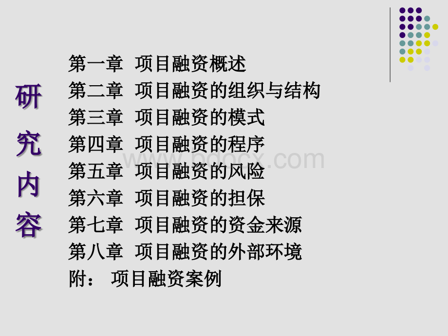 第二讲：项目融资概述.ppt