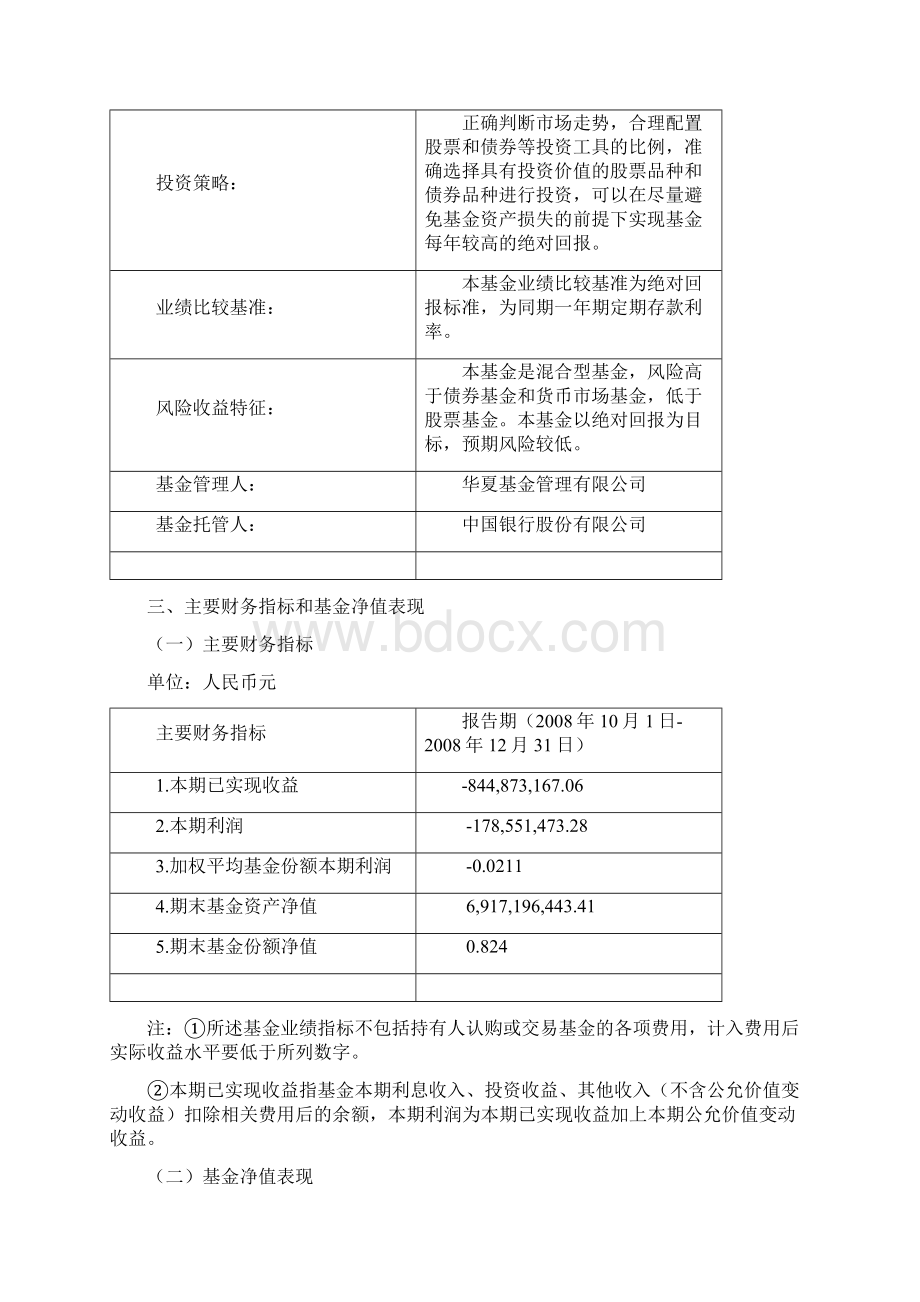 华夏回报二号证券投资基金第四季度报告.docx_第2页