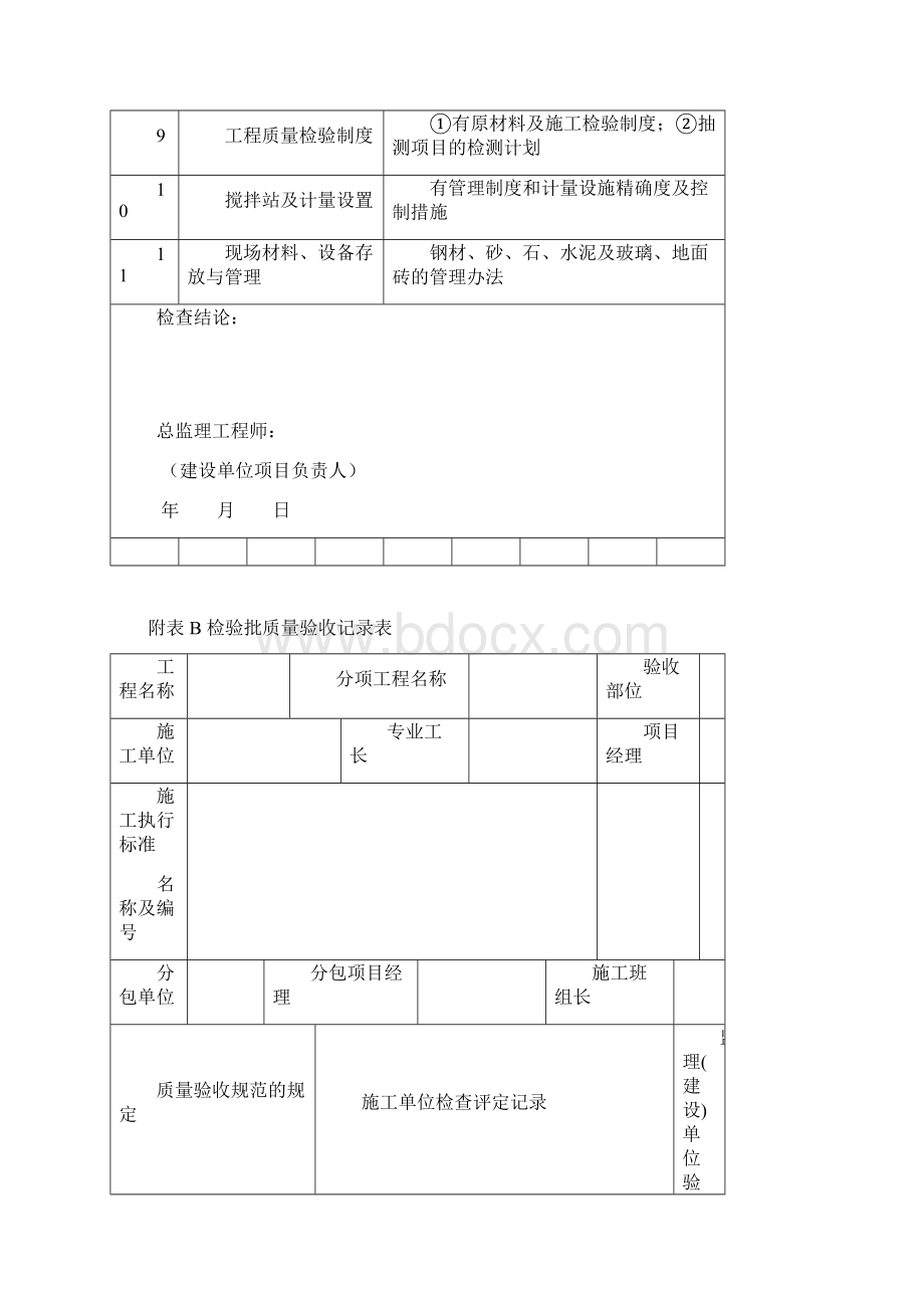 施工现场质量管理检查记录表等通用表.docx_第2页