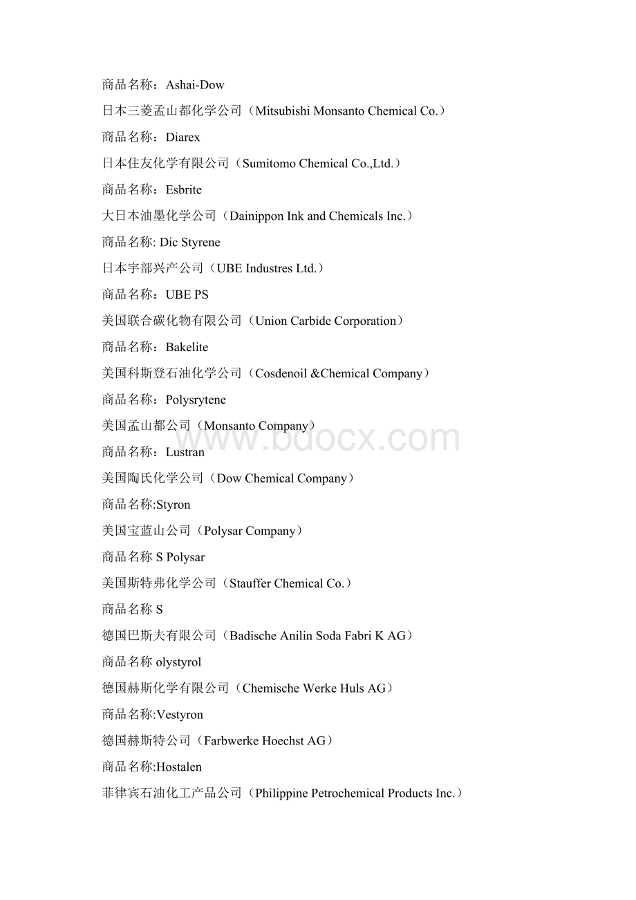 塑料牌号大全.docx_第3页