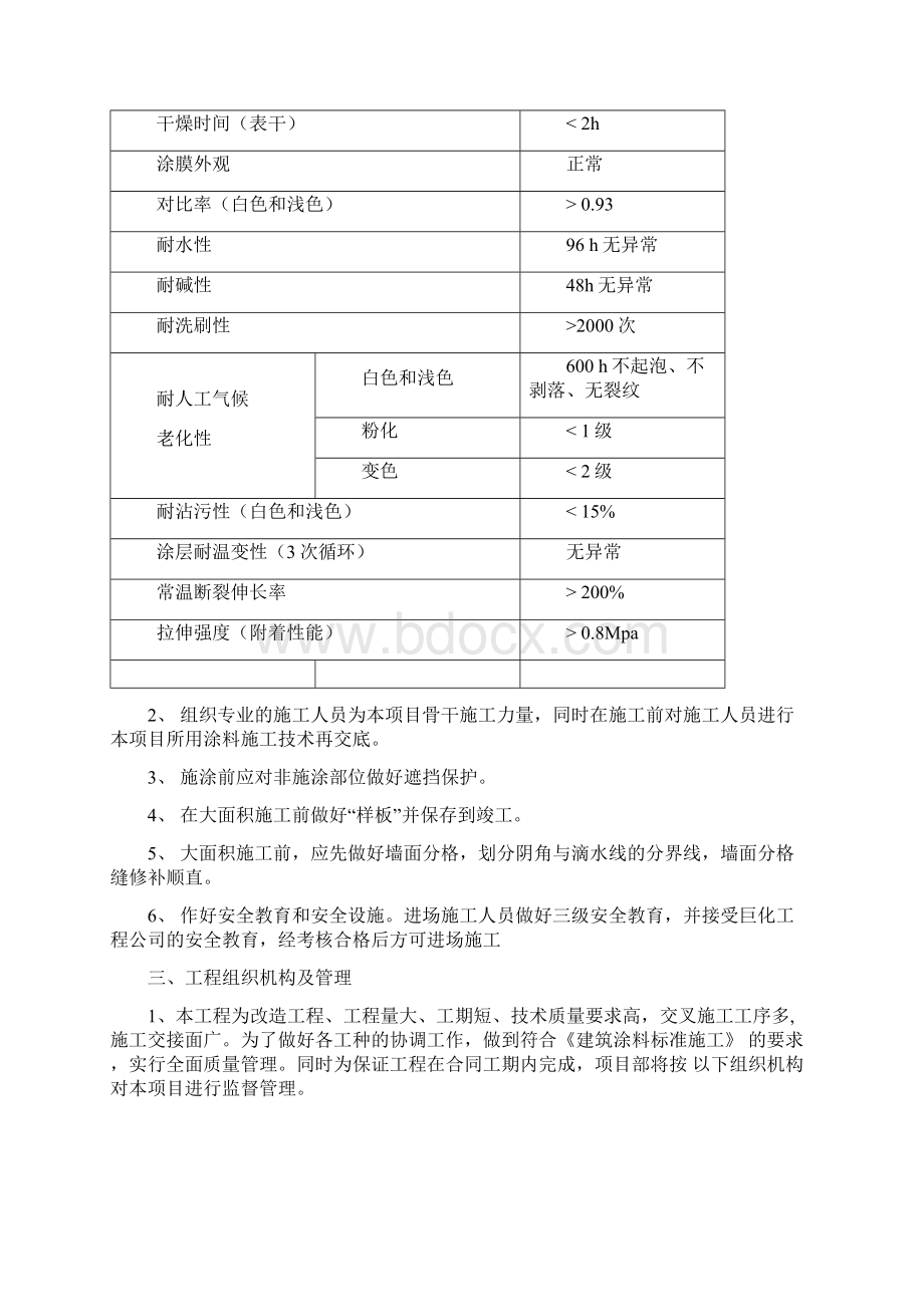 外墙涂料工程施工组织设计方案Word格式文档下载.docx_第2页