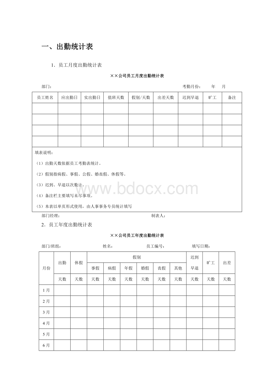 日常事务管理表.doc