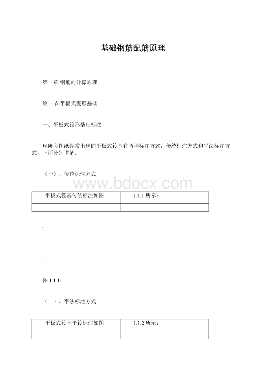 基础钢筋配筋原理文档格式.docx