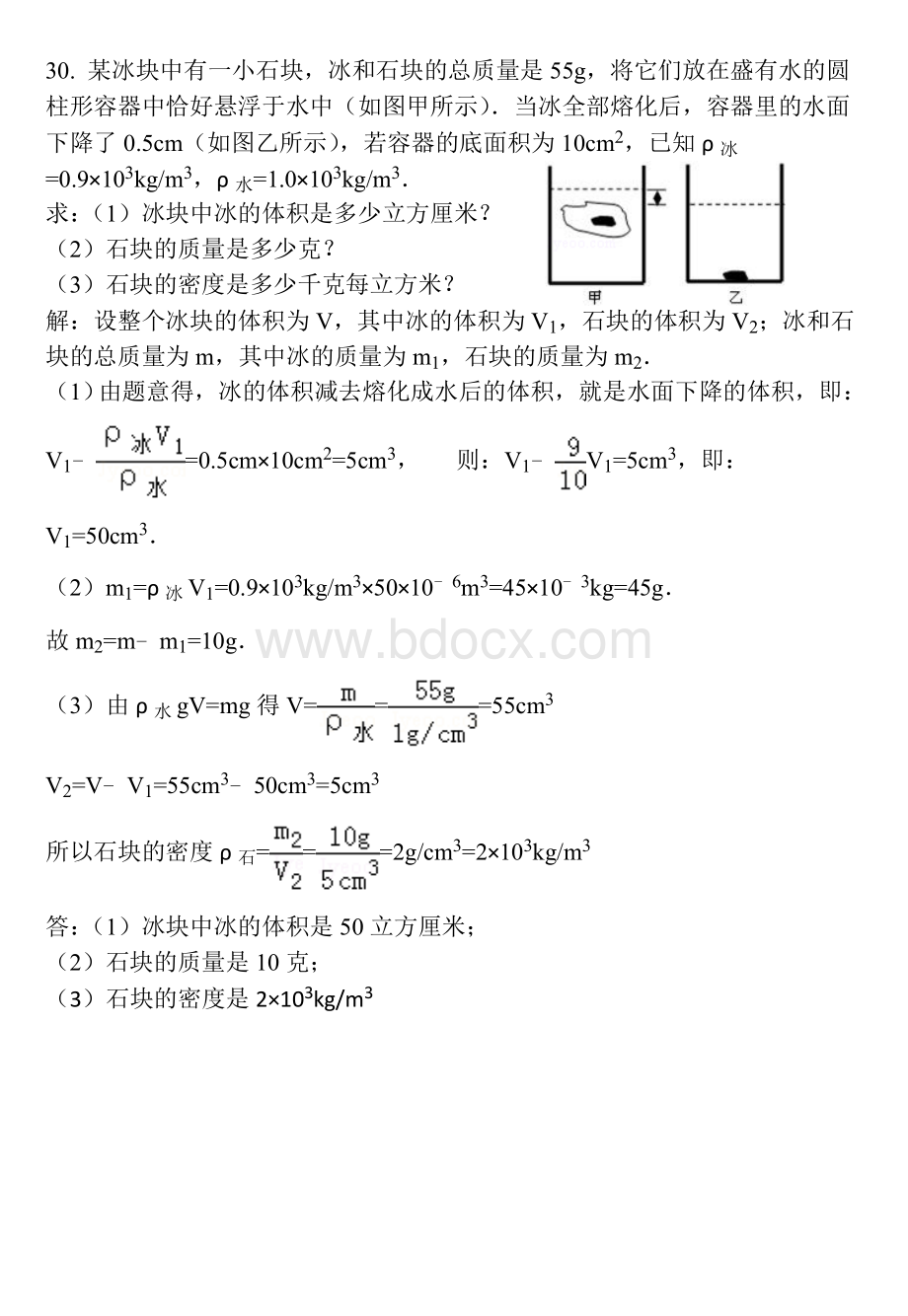 浮力典型应用题Word格式.doc_第1页