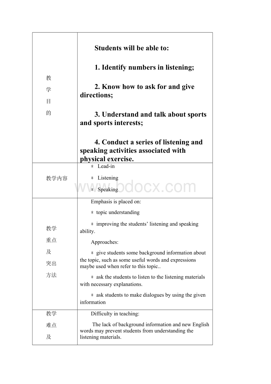 新视野大学英语视听说教程第一册教案Word下载.docx_第3页