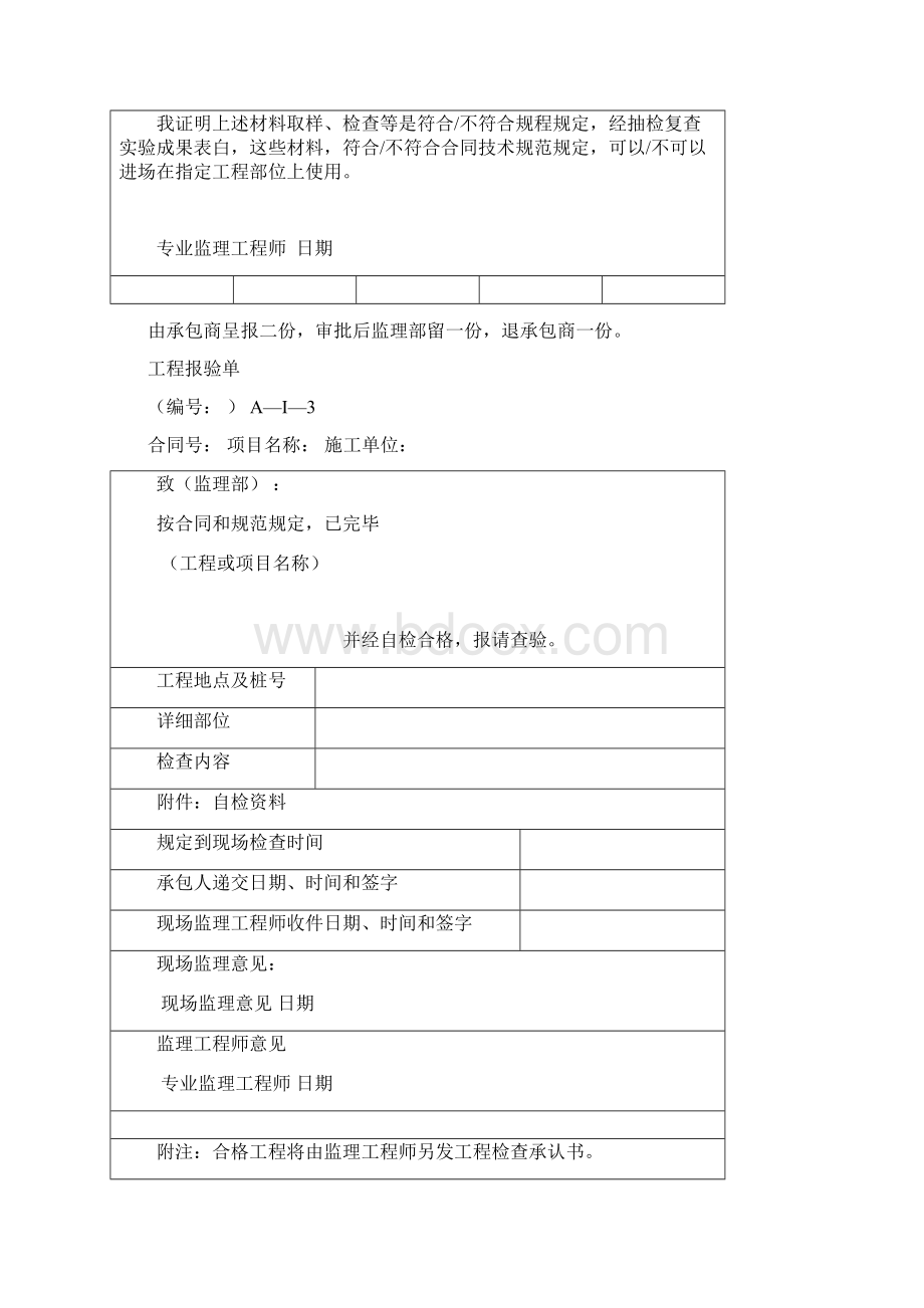 施工方案报审表格样本文档格式.docx_第3页