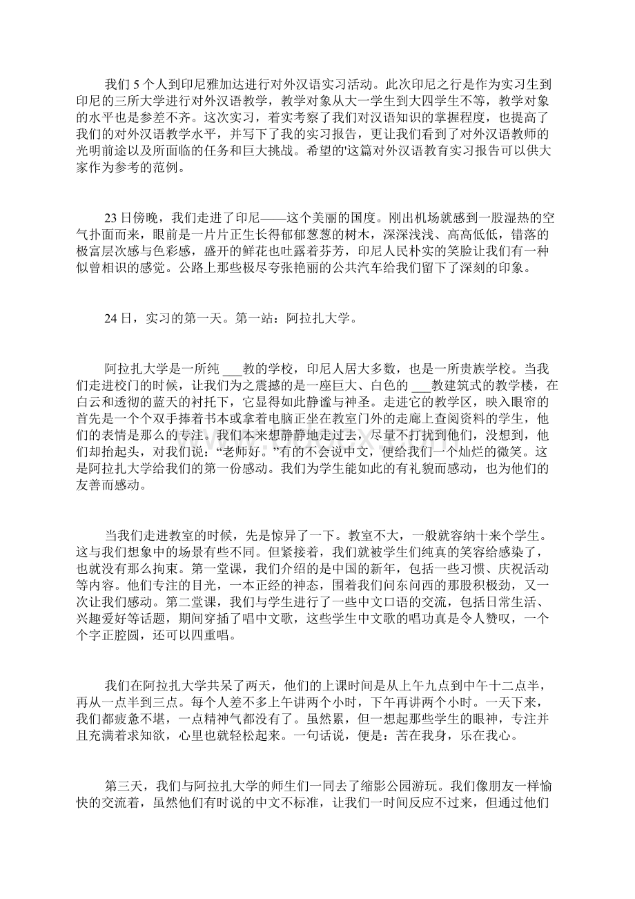 对外汉语教育实习总结文档格式.docx_第3页