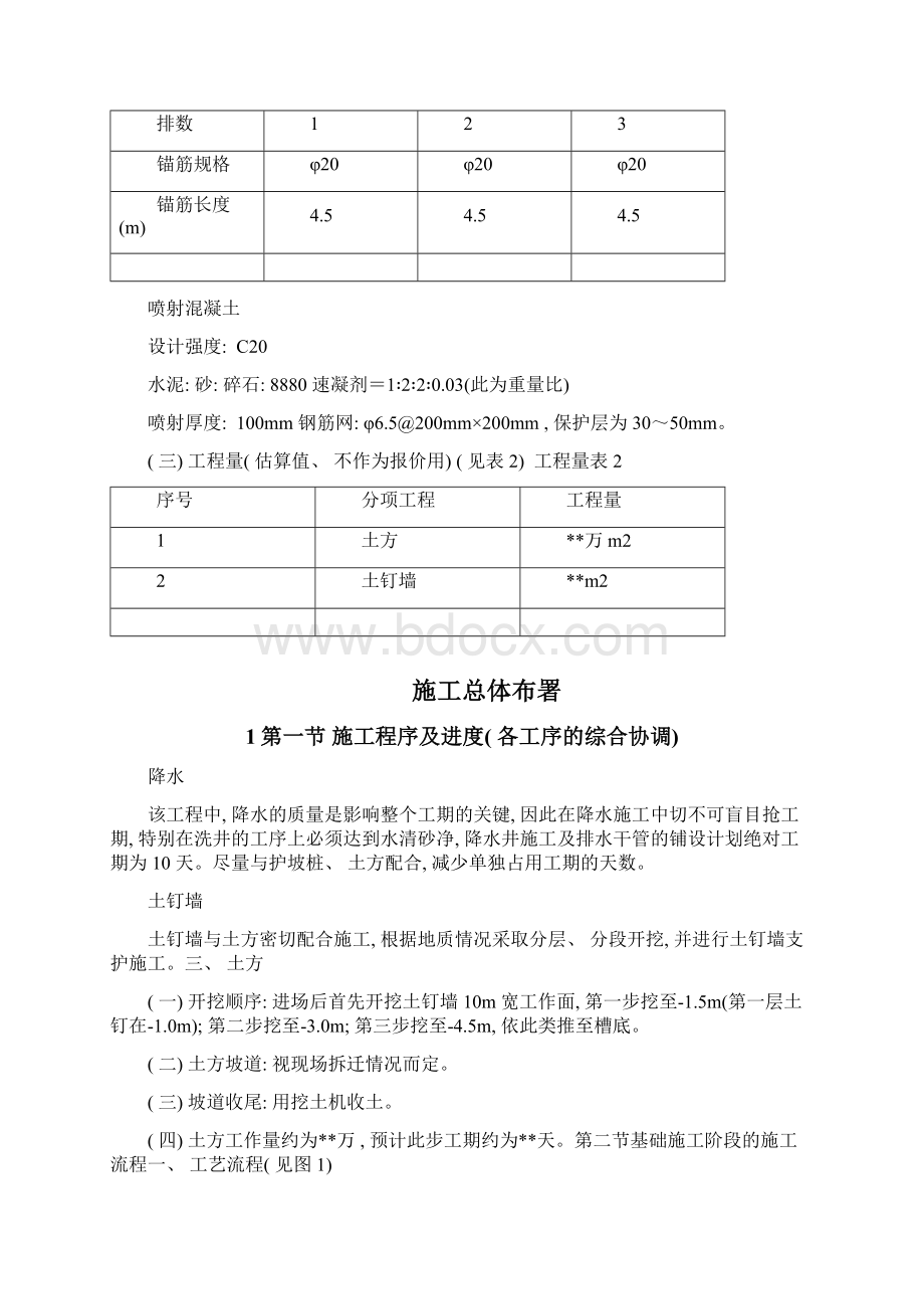 文莱驻华大使馆基坑工程施工组织设计方案模板Word下载.docx_第3页